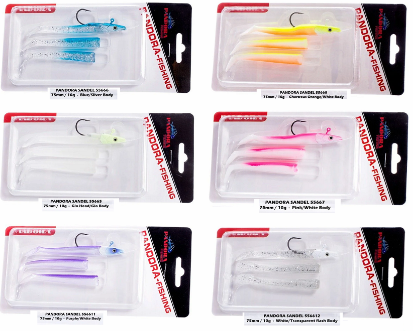 Pandora Sandel 7cm 10gr Silikon Yem