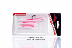 Pandora Sandel 7cm 10gr Silikon Yem Pink White Body