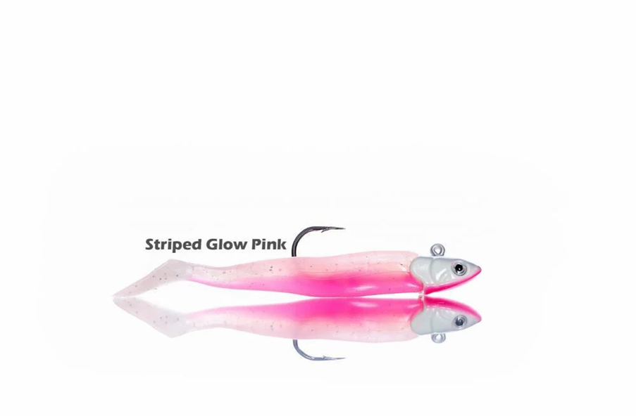 Pandora Sayori Shad 8cm 12gr Silikon Yem Striped Glow Pink