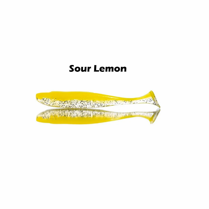 Pandora Zeus 7cm Silikon Yem 3.lü Paket Sour Lemon