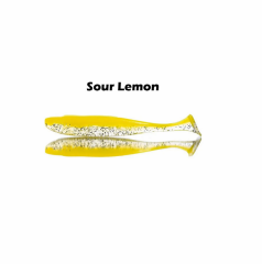 Pandora Zeus 7cm Silikon Yem 3.lü Paket Sour Lemon